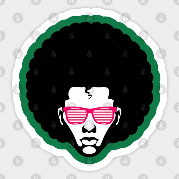 Afro Art Sticker by LogoRepublic